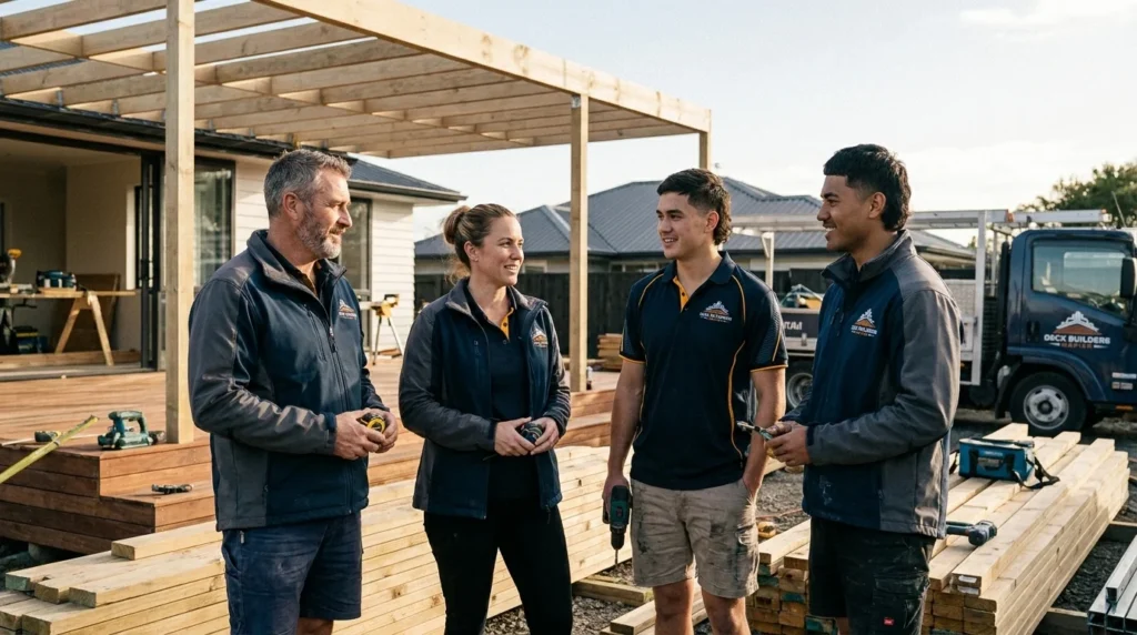 Deck Builders Napier - Team Composite